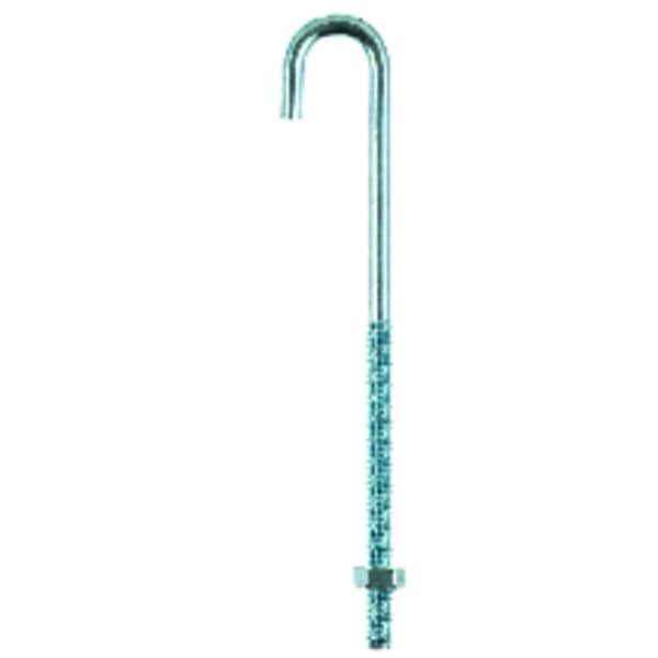 Hampton Hampton Small Zinc-Plated Silver Zinc 1 in. L J-Bolt 115 lb 1 pk 02-3459-858 - main
